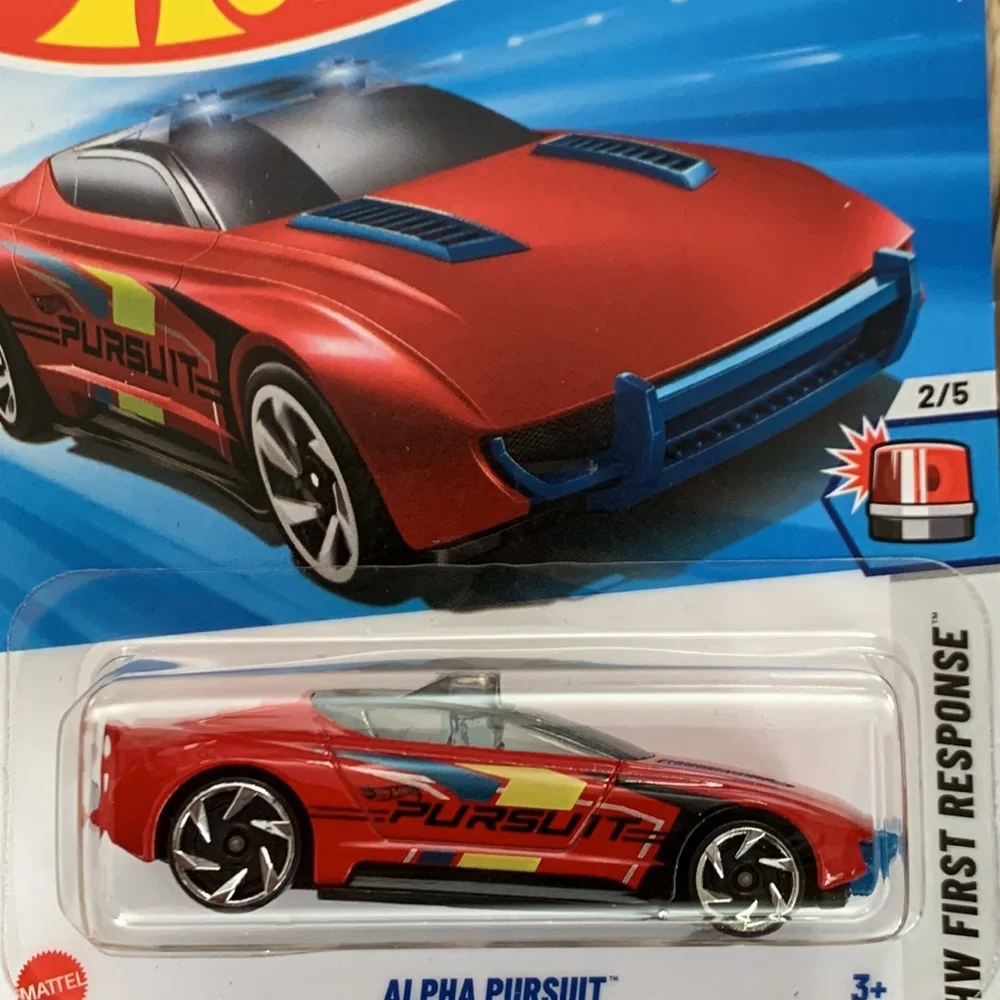 Alpha Pursuit Hot Wheels First Response Emergency Rescue Police Car Hotwheels 🆕